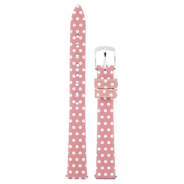 12 mm Pink Genuine Leather Strap for Women - image number 0