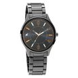 Fastrack Tripster Quartz Analog Green Dial Leather Strap Watch for Guys