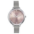 Sonata Poze Quartz Analog Green Dial Stainless Steel Strap Watch for Women