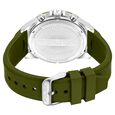 Police Quartz Multifunction Black Dial Green Colour Silicone Strap Watch For Men - image number 2