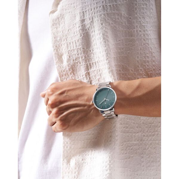 Fastrack Stunners X Quartz Analog Blue Dial Stainless Steel Strap Watch For Guys - image number 5