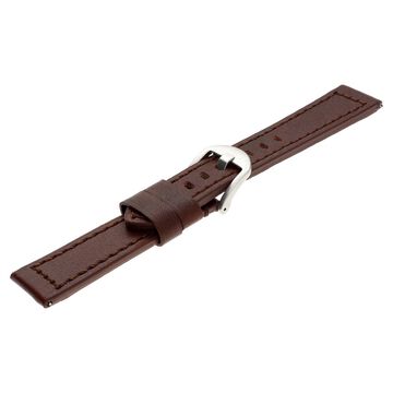 20 mm Brown Genuine Leather Straps for Men