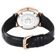 Titan 40 years Quartz Analog Silver Dial Black Leather Strap Watch For Men - image number 4