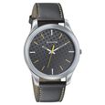 Sonata Nxt Quartz Analog Black Dial Leather Strap Watch for Men