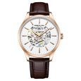 Kenneth Cole Automatic White Dial Leather Strap Watch For Men - image number 0