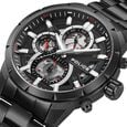 Police Quartz Multifunction Black Stainless Steel Strap for Men - image number 3