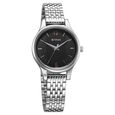 Titan Karishma Quartz Analog Black Dial Silver Stainless Steel Strap Watch For Women - image number 1