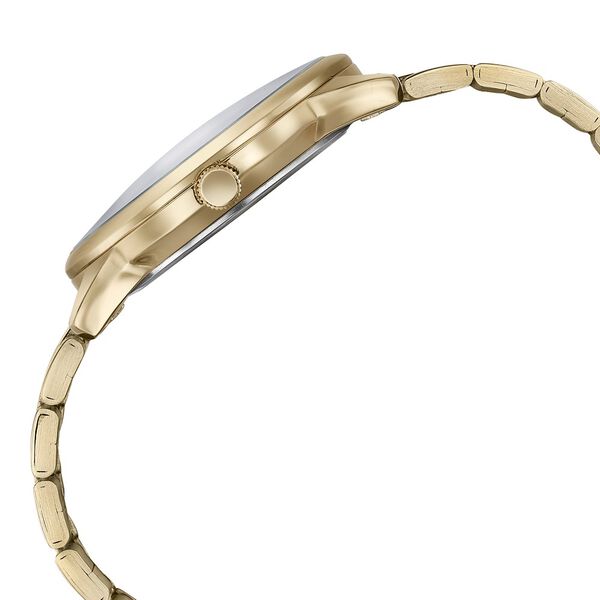 Sonata Wedding Edit Quartz Analog with Date Golden Dial Stainless Steel Strap Watch For Men - image number 4