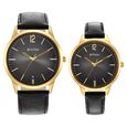 Titan Bandhan Anthracite Dial Analog Leather Strap watch for Couple - image number 1
