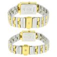 Titan Quartz Analog with Date White Dial Stainless Steel Strap Watch for Couple - image number 3