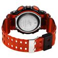 Sonata SF Spectra Quartz Digital Black Dial Translucent Orange PU Strap Watch For Men - image number 4