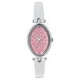 Titan Quartz Analog Brown Dial Leather Strap Watch for Women