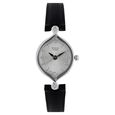 Titan Quartz Analog Red Dial Leather Strap Watch for Women