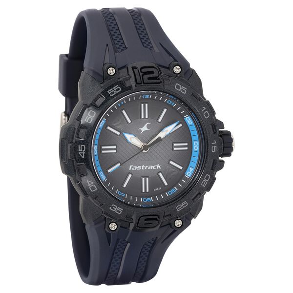 Fastrack Trendies Quartz Analog Bicolour Dial PU Strap Watch for Guys - image number 0
