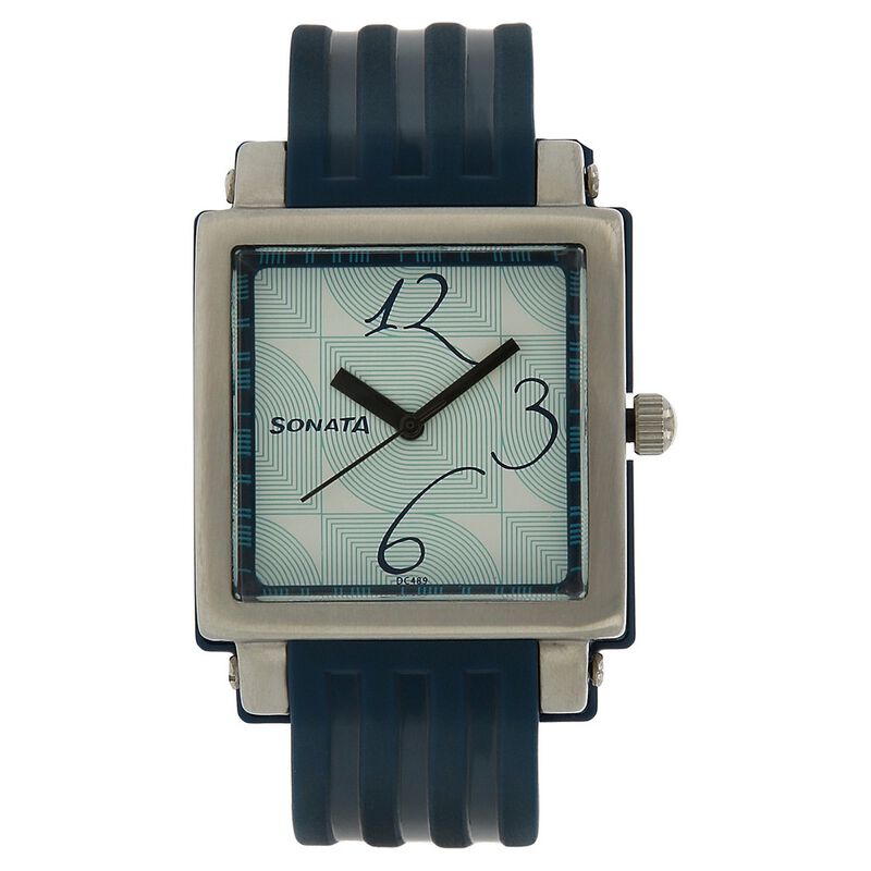 SF Quartz Analog Blue Dial Fabric Strap Watch for Women - image number 0