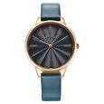 Titan Neo Quartz Analog Blue Dial Leather Strap Watch For Women - image number 0