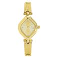 Titan Quartz Analog Champagne Dial Stainless Steel Strap Watch for Women - image number 0