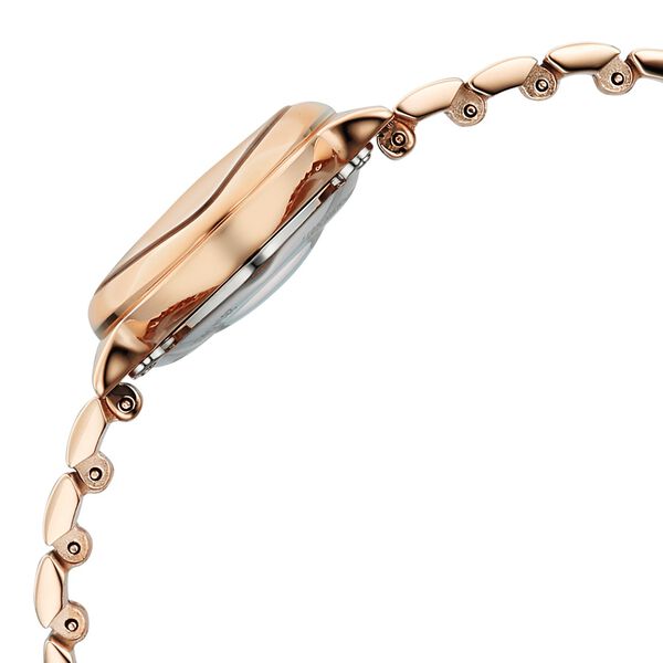 Titan Raga Opalesque Quartz Analog Multicoloured Dial Rose Gold Metal Strap Watch For Women - image number 3