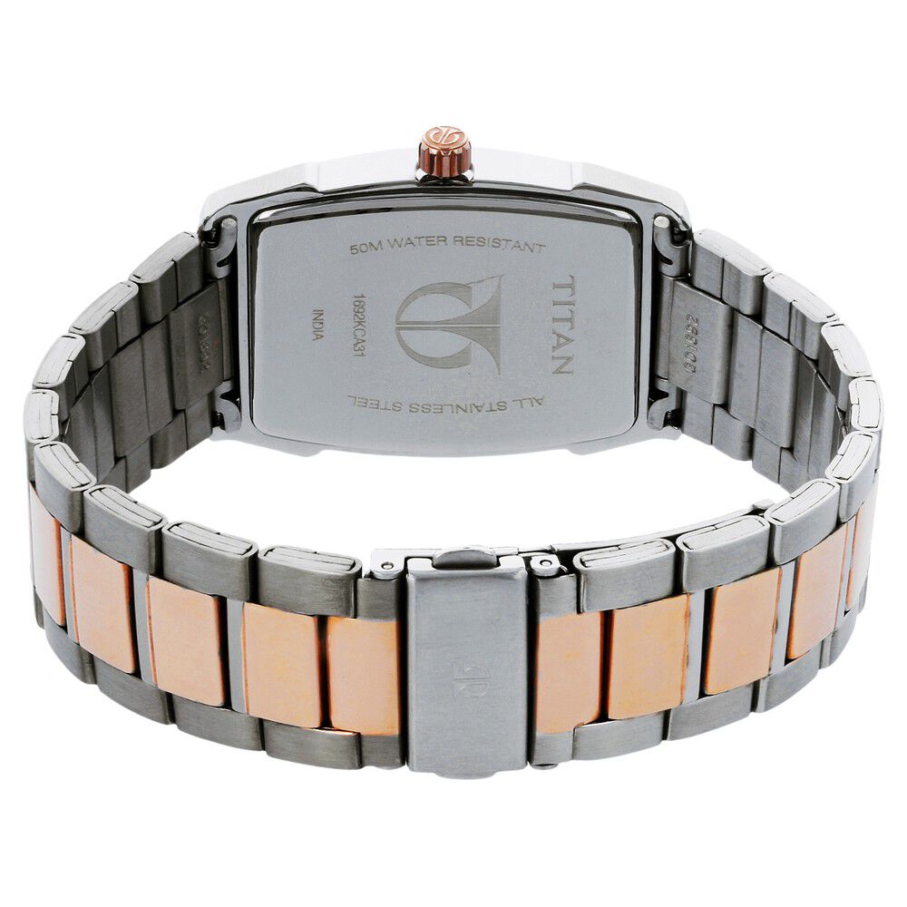 Titan watch 50m water resistant cheap