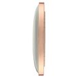 Titan Metallic Luxurious 30.4 cm Wall Clock with Crystal-Clear Domed Glass - image number 3