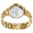 Poze By Sonata Quartz Analog silver Dial Golden Metal Strap Watch For Women - image number 5