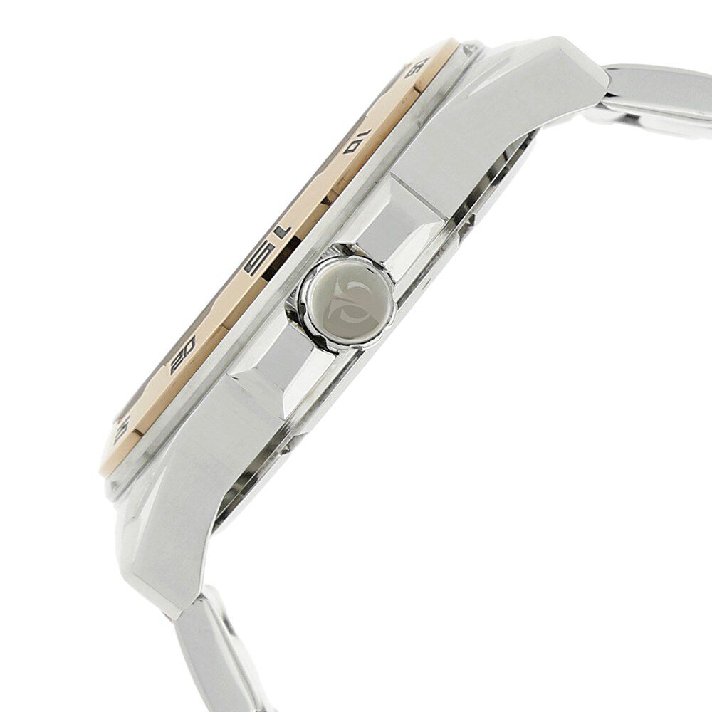Titan Quartz Multifunction White Dial Metal Strap Watch for Men
