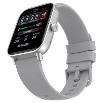 Fastrack Rider with 4.64 cm TFT LCD Display, SingleSync BT Calling Unisex Smart Watch with Grey Strap