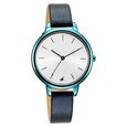 Fastrack Glitch Quartz Analog Black Dial Leather Strap Watch for Girls