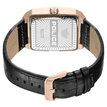 Police Black Dial Quartz Analog Watch for Men