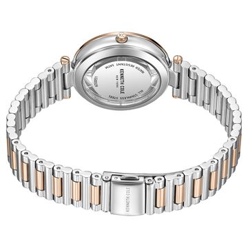 Kenneth Cole Quartz Analog Silver Dial Stainless Steel Strap Watch for Women