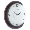 Titan Wooden Half Moon Wall Clock with Glass Dial - 32 cm x 31 cm (Medium) - image number 2