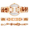 Anne Klein Quartz Analog Rose Gold Round Dial Rose Gold Metal Strap Watch For Women - image number 2