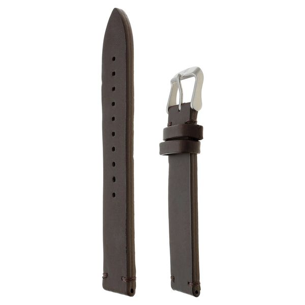 22 mm Brown Genuine Leather Straps for Men - image number 2