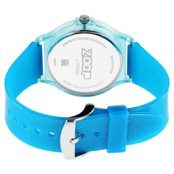 Zoop by Titan Glitter Quartz Analog Grey Dial Polyurethane Strap Watch for Kids - image number 4