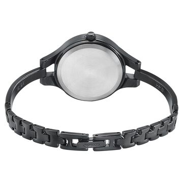 Sonata Onyx Mother of Pearl Dial Women Watch With Stainless Steel Strap