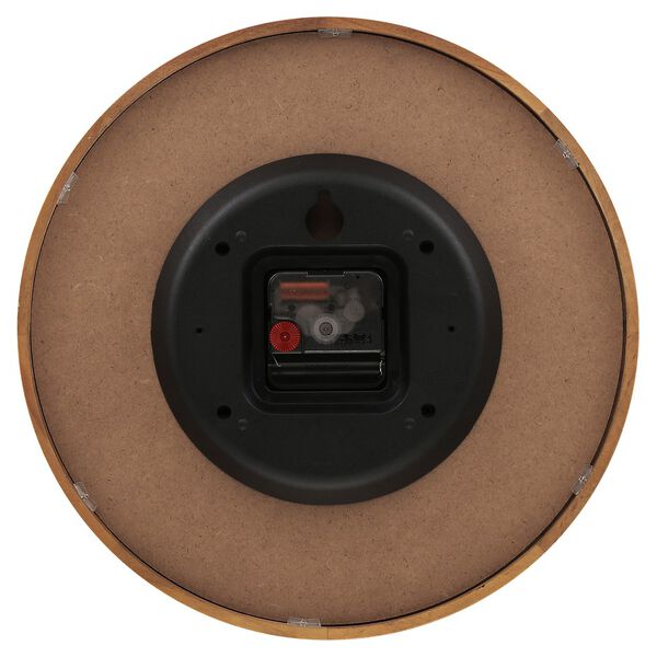 Titan Wooden Clock with Wood & Stone Textures 30 x 30 cm (Medium Size) - image number 4