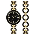 Anne Klein Quartz Analog Black Dial Stainless Steel Strap Watch for Women - image number 0