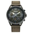Titan Octane Cred Analog with Black Dial Brown Leather Strap Watch for Men