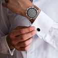 Titan Light Leathers Multifunction Black Dial Brown Leather Strap Watch For Men - image number 6