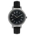 Titan Quartz Analog Black Dial Leather Strap Watch for Women - image number 0