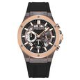 Kenneth Cole Quartz Chronograph Brown Dial Silicone Strap Watch for Men - image number 0