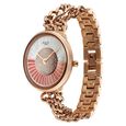 Titan Raga Glimmers Quartz Analog Mother of Pearl Dial Rose Gold Stainless Steel Strap Watch For Women - image number 4