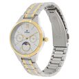 Titan Women's Elegance Monophase Two-Tone White Dial Watch - image number 1