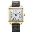 Titan Retro Revive Quartz Analog Black Dial Leather Strap for Men