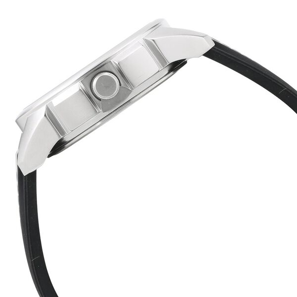 Fastrack Loopholes Quartz Analog Black Dial Silicone Strap Watch for Guys - image number 2