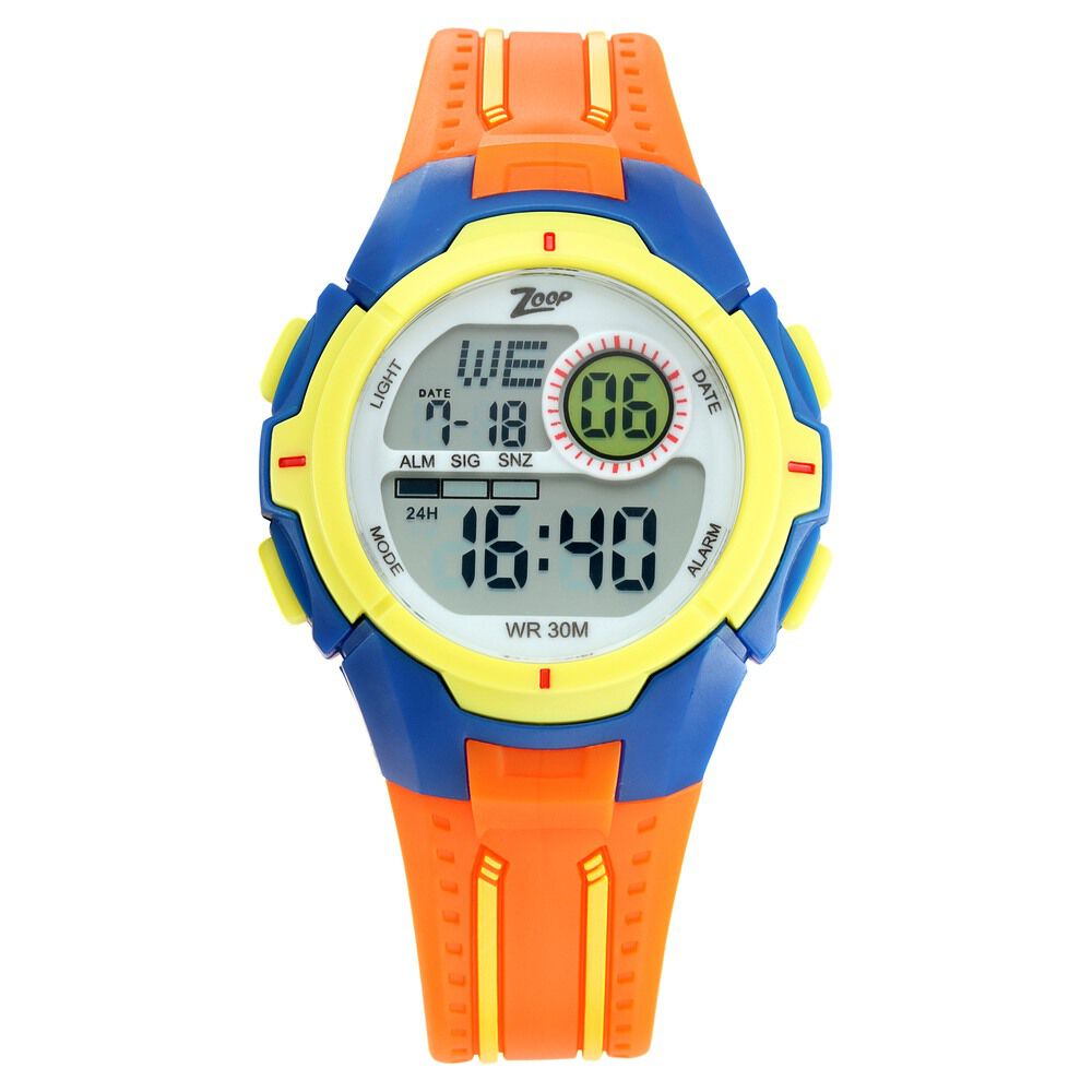 Buy Online Zoop By Titan Digital Dial PU Strap Watch for Kids
