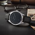 Titan Workwear Quartz Analog Black Dial Black Leather Strap Watch For Men - image number 0