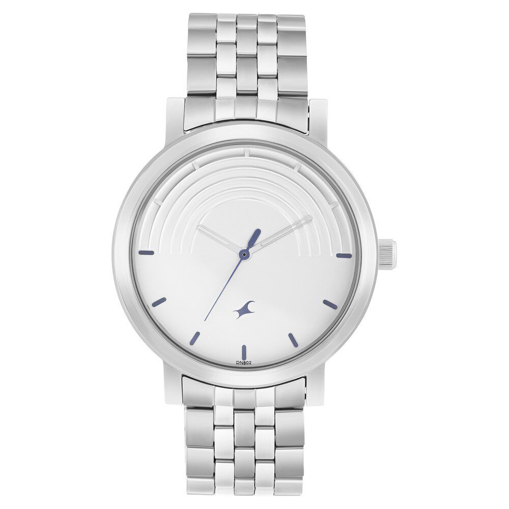 Fastrack white watch for men outlet