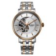 Titan Yin Yang Skeletal Automatic Analog with White Dial Silver and Rose Gold Stainless Steel Strap Watch for Men - image number 1