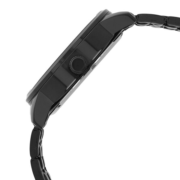 Titan Quartz Analog with Date Black Dial Stainless Steel Strap Watch for Men - image number 2